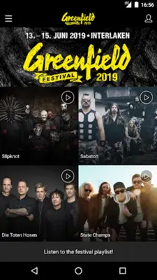 Greenfield Festival 2019 android App screenshot 1