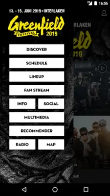 Greenfield Festival 2019 android App screenshot 2